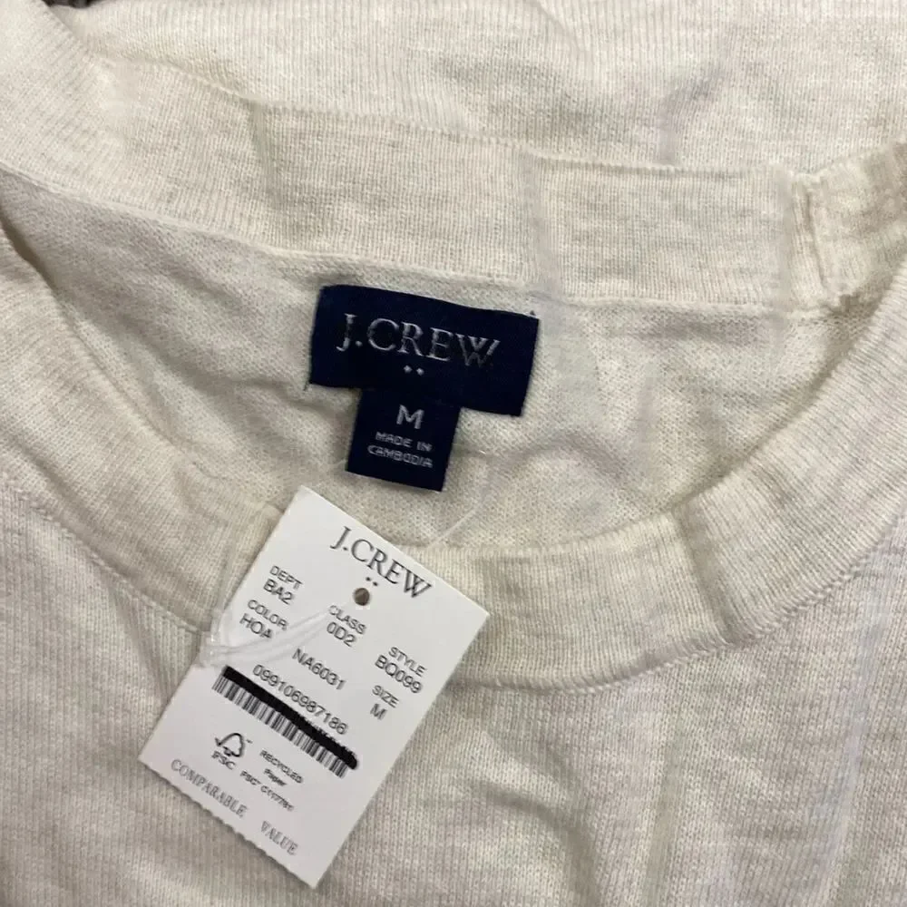 J. Crew Cotton-blend sweater-tee*